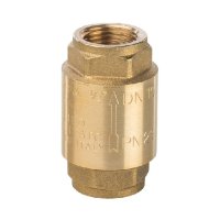 SVC-0011-000020 STOUT Обратный клапан пружинный с металлическим седлом 3/4", PN25