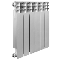 BIPLUS LUNE 500L-4 Алюминиевый радиатор, 4 cекции