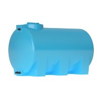 0-16-2231 АКВАТЕК ATH-1000 Пластиковый бак (емкость) для воды, 1000 л. с поплавком (синий)