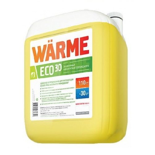 АВТ-ЭКО-30 (WARME ECO 30) Теплоноситель канистра 20 кг, пищевой глицерин