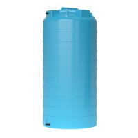 0-16-1554 АКВАТЕК ATV-750 Пластиковый бак (емкость) для воды, 750 л. с поплавком (синий)
