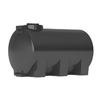0-16-2205 АКВАТЕК ATH-1000 Пластиковый бак (емкость) для воды, 1000 л. с поплавком (черный)
