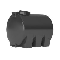 0-16-2210 АКВАТЕК ATH-1500 Пластиковый бак (емкость) для воды, 1500 л. с поплавком (черный)