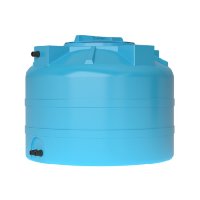 0-16-1550 АКВАТЕК ATV-200 Пластиковый бак (емкость) для воды, 200 л. с поплавком (синий)
