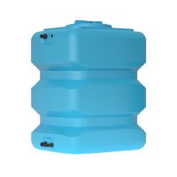 0-16-2430 АКВАТЕК ATP-500 Пластиковый бак (емкость) для воды, 500 л. с поплавком (синий)