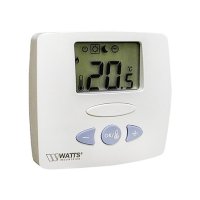 10021111 WATTS WFHT-LCD Комнатный электронный термостат, с погружным датчиком, 230 В.